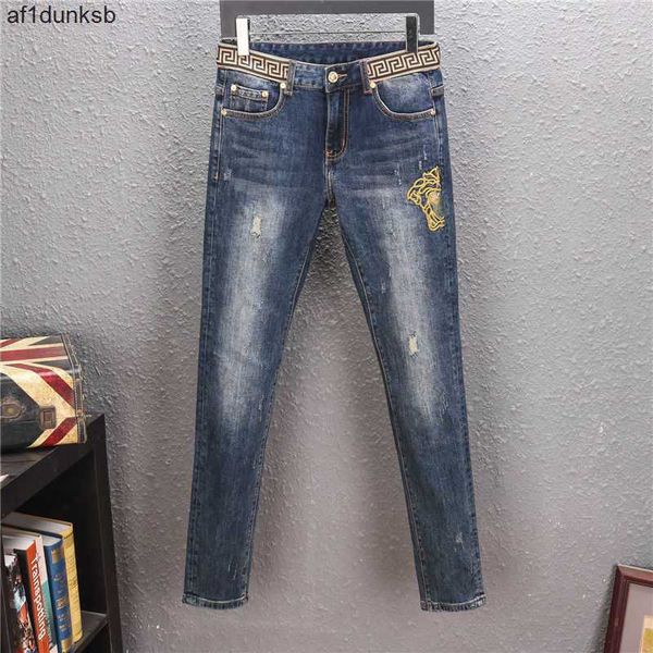 jeans versages vercaces men size hole mens denim jeans pants medusa embroidered trousers designer casual pants plus fashion retro, Blue
jeans versages vercaces men size hole mens denim jeans pants medusa embroidered trousers designer casual pants plus fashion retro, Blue