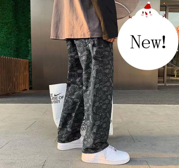 men039s jeans cashew flower black straight tube loose spring and autumn summer korean fashion baggy pants denim trousers9183091, Blue
men039s jeans cashew flower black straight tube loose spring and autumn summer korean fashion baggy pants denim trousers9183091, Blue