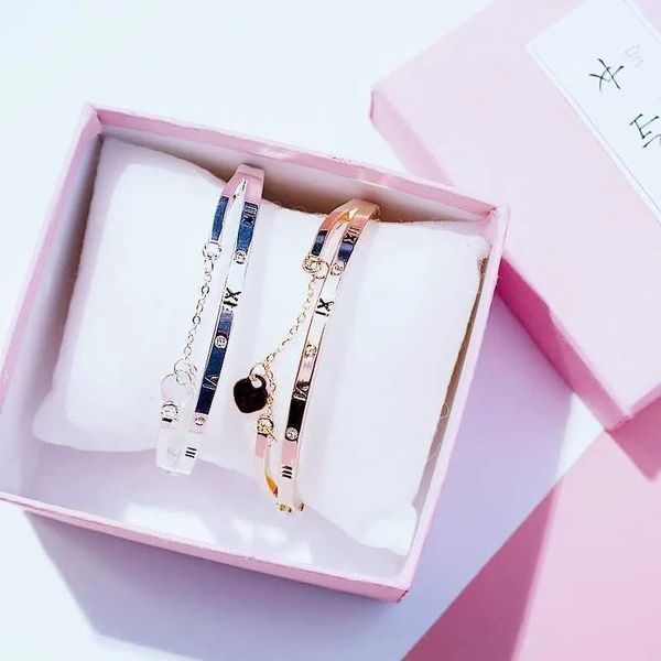 bangle fashion style bracelets women bangle wristband cuff chain designer letter jewelry crystal plated stainless steel wedding lovers, White
bangle fashion style bracelets women bangle wristband cuff chain designer letter jewelry crystal plated stainless steel wedding lovers, White