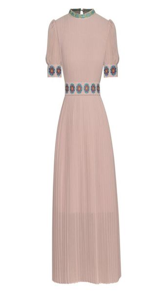 embroidery waist stand collar short sleeve pleated party dress female designer summer 2022 vestidos robe femme2809702, Black
embroidery waist stand collar short sleeve pleated party dress female designer summer 2022 vestidos robe femme2809702, Black