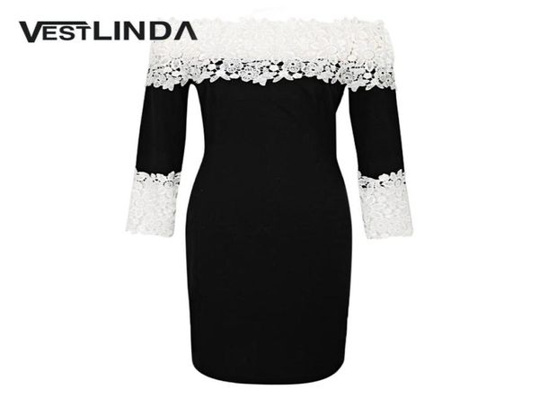 vestlinda aline bodycon lace women dress off the shoulder long sleeve knee length women fashion dresses office ladies robe8722295, White;black
vestlinda aline bodycon lace women dress off the shoulder long sleeve knee length women fashion dresses office ladies robe8722295, White;black