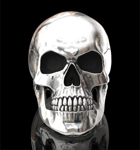 new gothic high detail 316l stainless steel glossy skull ring men039s punk party jewelry size 6139881736, Silver
new gothic high detail 316l stainless steel glossy skull ring men039s punk party jewelry size 6139881736, Silver