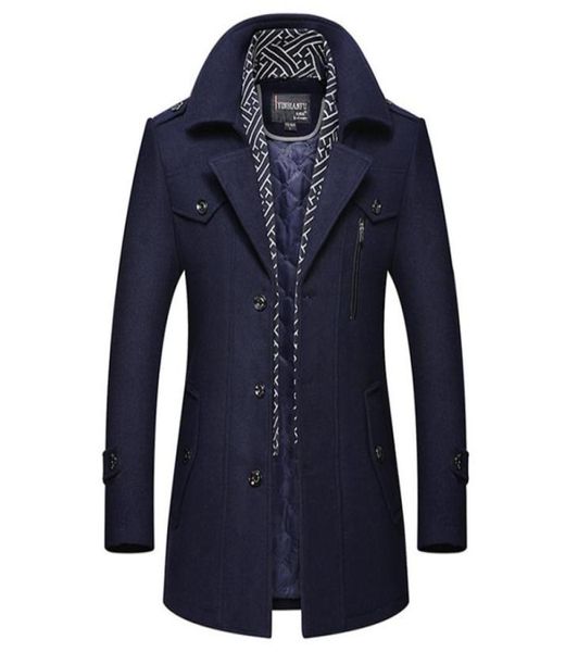men designer winter wool long trench coats mens thick warm wool blends woolen pea coat scarf decoration male trench coat overcoat 5461915, Tan;black
men designer winter wool long trench coats mens thick warm wool blends woolen pea coat scarf decoration male trench coat overcoat 5461915, Tan;black