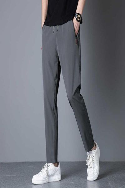 casual men pants summer ice silk stretch full length straight pant lightweight breathable quick dry antiwrinkle streetwear pant x9940225, Black
casual men pants summer ice silk stretch full length straight pant lightweight breathable quick dry antiwrinkle streetwear pant x9940225, Black