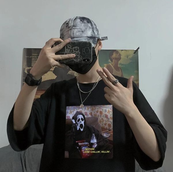 horror thriller men scream movie tshirt ghostface skeet ulrich loomis comfortable t shirt short sleeve tee4235435, White;black
horror thriller men scream movie tshirt ghostface skeet ulrich loomis comfortable t shirt short sleeve tee4235435, White;black