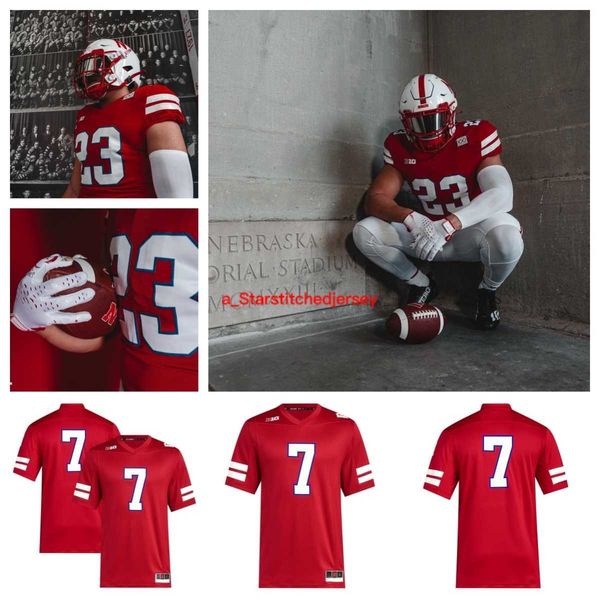 2023 nebraska cornhuskers 54 bryce benhart 99 ty robinson 19 kaine williams 12 chubba purdy 16 elijah jeudy 14 jeff sims 65 teddy prochazka, Black
2023 nebraska cornhuskers 54 bryce benhart 99 ty robinson 19 kaine williams 12 chubba purdy 16 elijah jeudy 14 jeff sims 65 teddy prochazka, Black