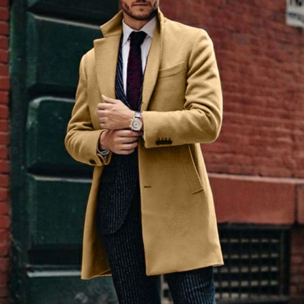 mens wool blends winter mid length cardigan fashion solid color turtleneck loose jacket fit button business coat horde 230818, Black
mens wool blends winter mid length cardigan fashion solid color turtleneck loose jacket fit button business coat horde 230818, Black