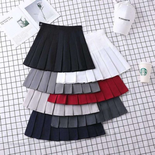 pleated skirt for women spring and summer black short suit material high waist a line large size half
pleated skirt for women spring and summer black short suit material high waist a line large size half