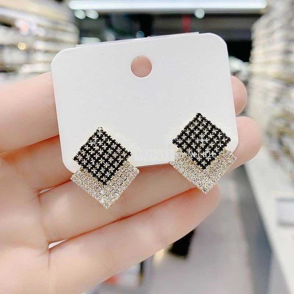 luyi jewelry diamond full diamond earrings super sparkling personality fashion exquisite small earrings atmosphere mesh red earrings earstud, Golden
luyi jewelry diamond full diamond earrings super sparkling personality fashion exquisite small earrings atmosphere mesh red earrings earstud, Golden