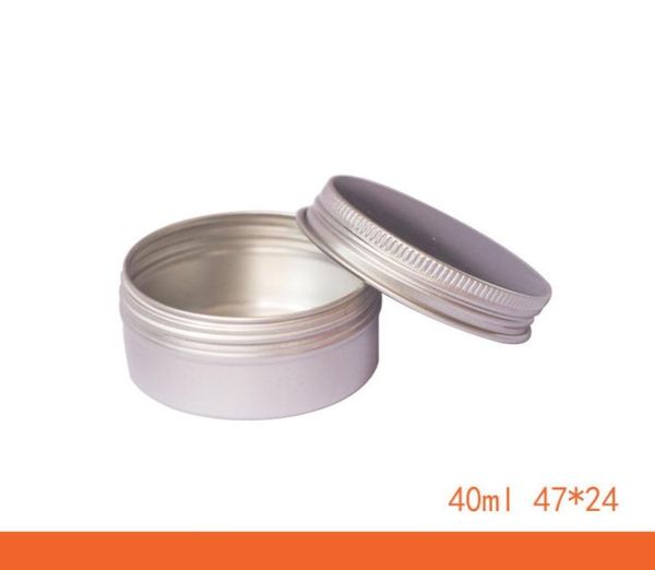 cosmetic cream container screw cap pomade packing box 40ml round empty candy box aluminum lip balm candle jar dia 47mm tin cans4585678
cosmetic cream container screw cap pomade packing box 40ml round empty candy box aluminum lip balm candle jar dia 47mm tin cans4585678