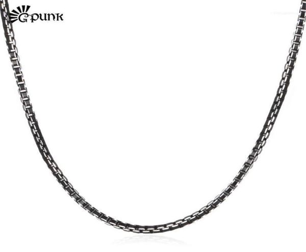 black box chain 3mm trendy necklace for men mens boys jewelry whole aluminium alloy 3 size n204g19176408, Silver
black box chain 3mm trendy necklace for men mens boys jewelry whole aluminium alloy 3 size n204g19176408, Silver