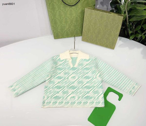 luxury designer baby pullover fashion kids lapel sweater size 100-160 cm center symmetrical pattern full print child knitwear aug11, Blue
luxury designer baby pullover fashion kids lapel sweater size 100-160 cm center symmetrical pattern full print child knitwear aug11, Blue