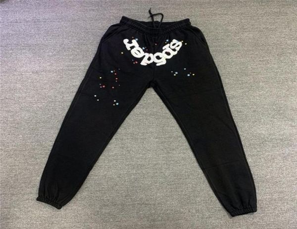 men039s pants foaming printing sp5der angel number sweatpants spider web joggers drawstring trousers9975296, Black
men039s pants foaming printing sp5der angel number sweatpants spider web joggers drawstring trousers9975296, Black