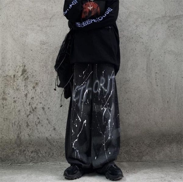 houzhou casual women loose vintage jeans harajuku baggy denim pants funny gothic autumn grunge wide leg graffiti print pants 220319167539, Blue
houzhou casual women loose vintage jeans harajuku baggy denim pants funny gothic autumn grunge wide leg graffiti print pants 220319167539, Blue