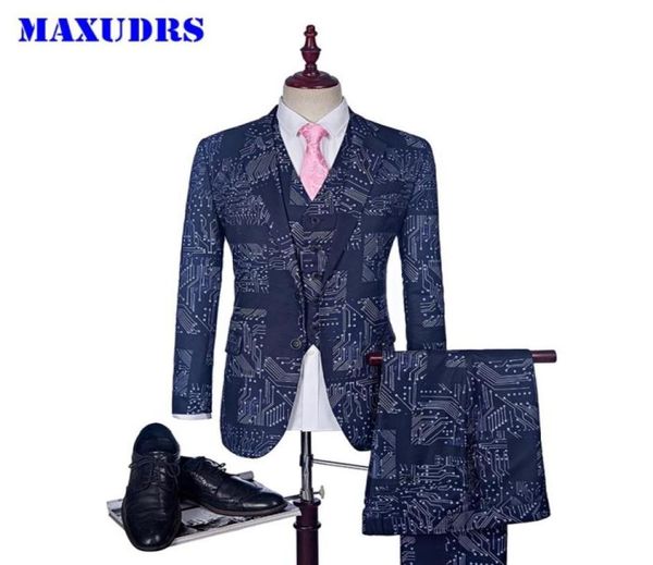 2018 3 suit blue slim fit suits for men circuit board pattern stage wear vintage wedding mens skinny suit blazervestpant93711043443394, Black;gray
2018 3 suit blue slim fit suits for men circuit board pattern stage wear vintage wedding mens skinny suit blazervestpant93711043443394, Black;gray
