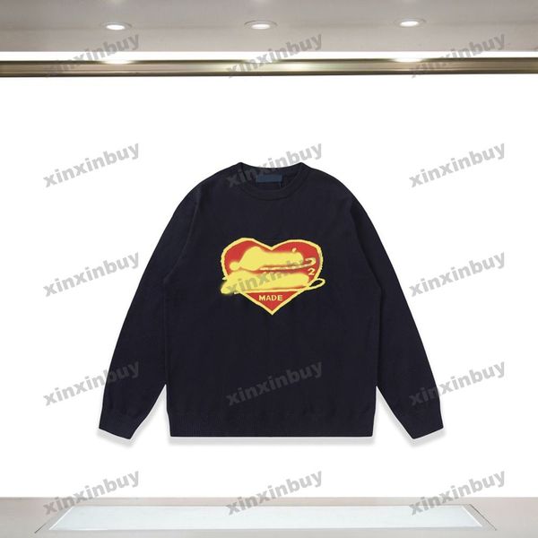 xinxinbuy men women designer sweatshirt love letter jacquard sweater green gray blue black white s-2xl, Black;brown
xinxinbuy men women designer sweatshirt love letter jacquard sweater green gray blue black white s-2xl, Black;brown