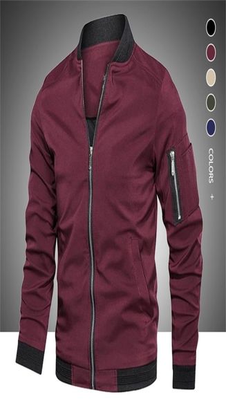 autumn winter mens casual jacket fashion zip up slim fit caots male trend baseball bomber jacket man brand overcoat 2201241398180, Black;brown
autumn winter mens casual jacket fashion zip up slim fit caots male trend baseball bomber jacket man brand overcoat 2201241398180, Black;brown
