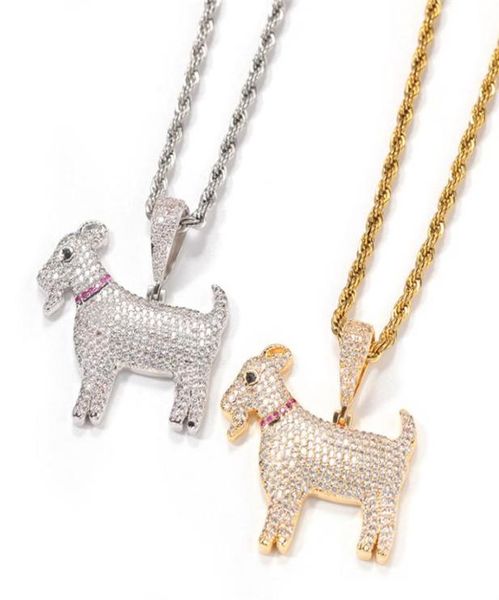 lovely men women necklace gold silver colors bling cz diamond goat pendant necklace for mens women nice gift1709358
lovely men women necklace gold silver colors bling cz diamond goat pendant necklace for mens women nice gift1709358