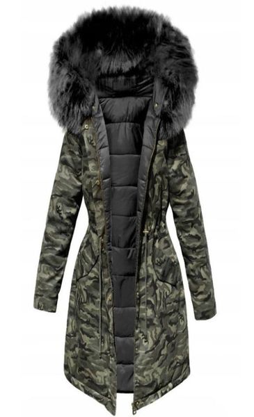 2020 women winter jacket hooded parkas winter coat women loose parka fur collar cotton padded jackets slim8693196, Black
2020 women winter jacket hooded parkas winter coat women loose parka fur collar cotton padded jackets slim8693196, Black