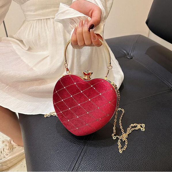 Factory sales women shoulder bags 4 colors elegant velvet retro diamond chain bag sweet love hard box handbags luxury diamond handbag 850#, Pink
Factory sales women shoulder bags 4 colors elegant velvet retro diamond chain bag sweet love hard box handbags luxury diamond handbag 850#, Pink