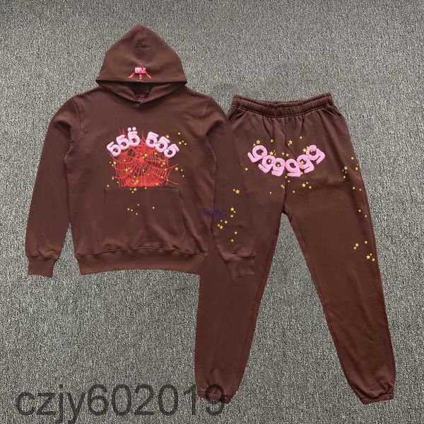 men's hoodies sweatshirts young thug foam print sp5der 555555 sweatshirt set brown fashion tracksuit spider web hoody sweatpants suit 0, Black
men's hoodies sweatshirts young thug foam print sp5der 555555 sweatshirt set brown fashion tracksuit spider web hoody sweatpants suit 0, Black