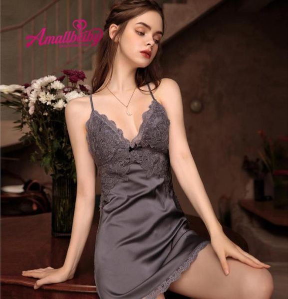 women039s sleepwear winter night dress lingerie backless lace nightwear silk nightgowns homewear breast pad sling nightdre3976445, Black;red
women039s sleepwear winter night dress lingerie backless lace nightwear silk nightgowns homewear breast pad sling nightdre3976445, Black;red