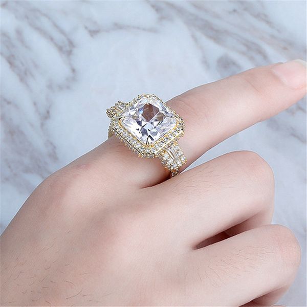 hiphop copper square diamond ring designer for man woman party 14k gold aaa cubic zirconia silver womens mens rings south american fashion p, Golden;silver
hiphop copper square diamond ring designer for man woman party 14k gold aaa cubic zirconia silver womens mens rings south american fashion p, Golden;silver