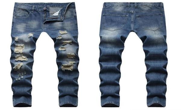 men ripped slim fit jeans hole destroyed skinny straight leg washed frayed motocycle denim pants stretch biker men039s distress2364558, Blue
men ripped slim fit jeans hole destroyed skinny straight leg washed frayed motocycle denim pants stretch biker men039s distress2364558, Blue