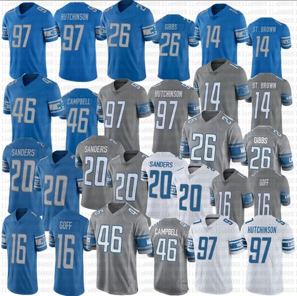 amon-ra st. brown jahmyr gibbs football jerseys 97 aidan hutchinson lions jack campbell barry sanders jared goff stitched, Black;red
amon-ra st. brown jahmyr gibbs football jerseys 97 aidan hutchinson lions jack campbell barry sanders jared goff stitched, Black;red
