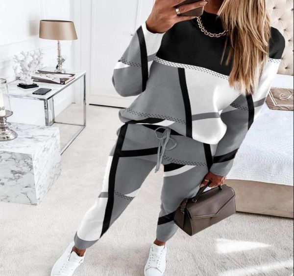 women039s two piece pants sets womens outifits 2022 autumn fashion geometric print oneck long sleeve amp casual drawstri3820755, White
women039s two piece pants sets womens outifits 2022 autumn fashion geometric print oneck long sleeve amp casual drawstri3820755, White