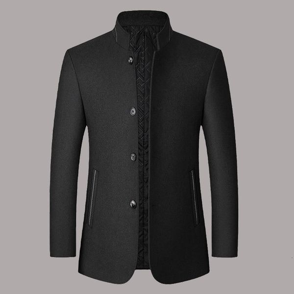 mens wool blends blend coat men winter fashion wild overcoat male thicken keep warm jackets trench outerwear stand collar 230818, Black
mens wool blends blend coat men winter fashion wild overcoat male thicken keep warm jackets trench outerwear stand collar 230818, Black