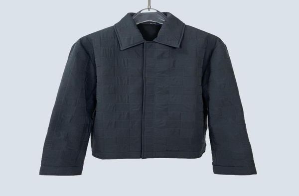 cotton black jacket man women fashion checkerboard coat oversize style damier embroidery outerwear fzjk1571166014, Black;brown
cotton black jacket man women fashion checkerboard coat oversize style damier embroidery outerwear fzjk1571166014, Black;brown