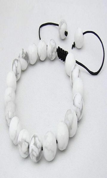 gemstone shamballa bracelet all 10mm white turquoise stone round beads3826348, Black
gemstone shamballa bracelet all 10mm white turquoise stone round beads3826348, Black