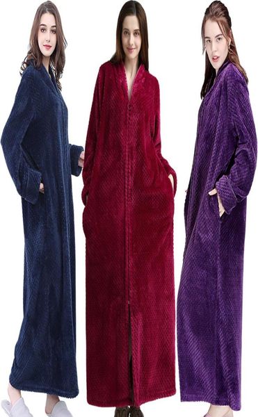 women extra long plus size thick warm sleepshirts men winter coral fleece zipper nightgowns pregnant robe flannel night dress2893171, Black;red
women extra long plus size thick warm sleepshirts men winter coral fleece zipper nightgowns pregnant robe flannel night dress2893171, Black;red