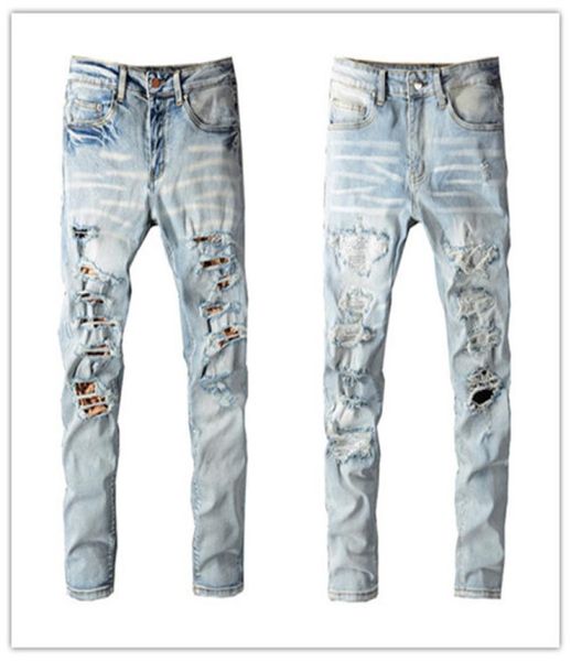 plus size w40 mens jeans famous brand 2022ss washed leopard patch designer slimleg jean slim light weight stretch denim skinny bl7835257, Blue
plus size w40 mens jeans famous brand 2022ss washed leopard patch designer slimleg jean slim light weight stretch denim skinny bl7835257, Blue