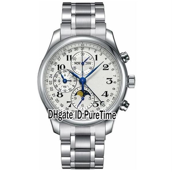 new master collection l2 773 4 78 6 perpetual calendar automatic moon phase daydate mens watch stainless steel watches 163c3301m2657, Slivery;brown
new master collection l2 773 4 78 6 perpetual calendar automatic moon phase daydate mens watch stainless steel watches 163c3301m2657, Slivery;brown