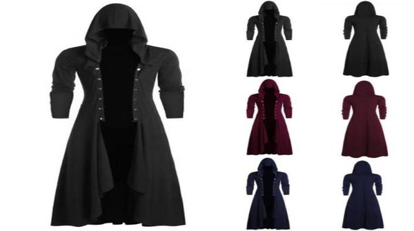 fashion men039s winter jacket retro steam punk gothic wind cloak coat solid plain cap casual autumn cardigan long overcoat 40523912165114, Black;brown
fashion men039s winter jacket retro steam punk gothic wind cloak coat solid plain cap casual autumn cardigan long overcoat 40523912165114, Black;brown