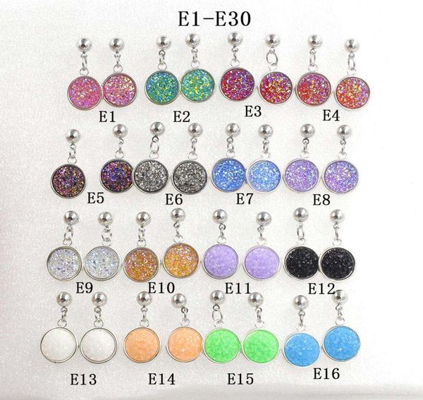 stainless steel hypoallergenic dangle earrings boho resin druzy drusy stone drop ear rings for women fashion jewelry in bulk1861402, Silver
stainless steel hypoallergenic dangle earrings boho resin druzy drusy stone drop ear rings for women fashion jewelry in bulk1861402, Silver