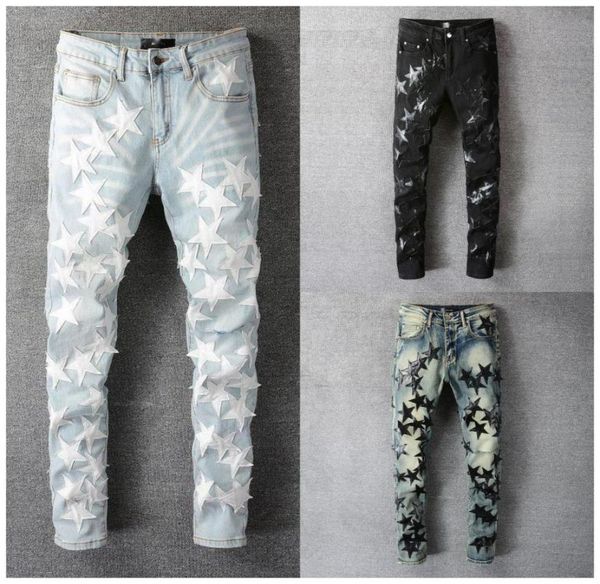 streetwear designer patchwork jean men hip hop leather star stitching ripped jeans denim pant ripped tights2515462, Blue
streetwear designer patchwork jean men hip hop leather star stitching ripped jeans denim pant ripped tights2515462, Blue