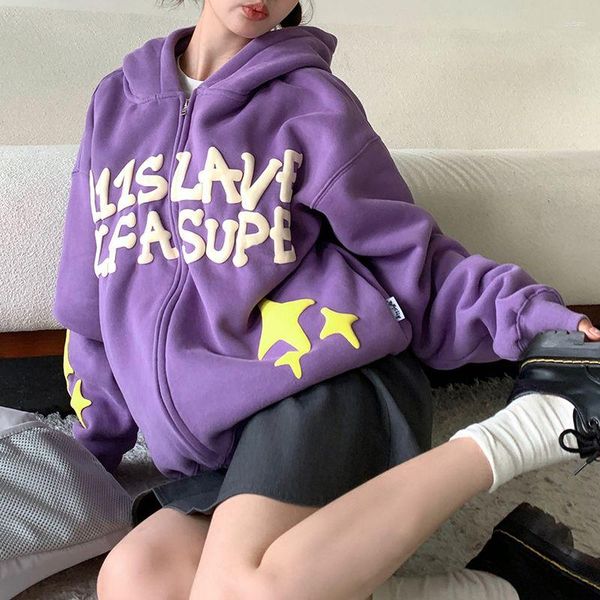 women's hoodies winter padded oversized warm woman hoodie zipper haruku cardigan letter print hip hop outerwear streetwear, Black
women's hoodies winter padded oversized warm woman hoodie zipper haruku cardigan letter print hip hop outerwear streetwear, Black