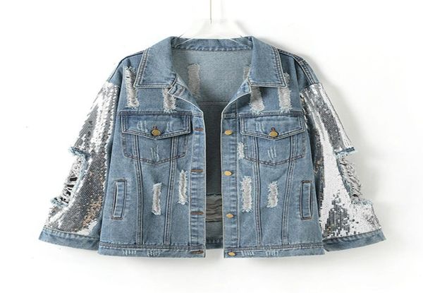 women039s jackets spring sequins long sleeve denim jacket oversized hole women basic coat fashion loose ladies jeans windbreake8208180, Black;brown
women039s jackets spring sequins long sleeve denim jacket oversized hole women basic coat fashion loose ladies jeans windbreake8208180, Black;brown