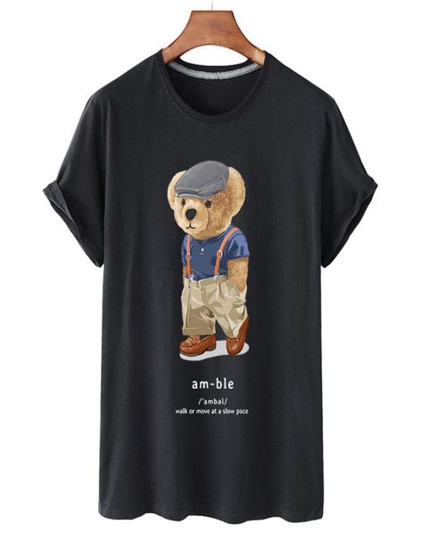 womens black bear printed tshirts fashion girls plus size letter short sleeve loose tshirt summer clothing white tees5187371
womens black bear printed tshirts fashion girls plus size letter short sleeve loose tshirt summer clothing white tees5187371