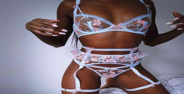3 pcs lingerie set women see through bra and panties underwear floral embroidery langerie corset with garter belt under panty335457028886, Red;black
3 pcs lingerie set women see through bra and panties underwear floral embroidery langerie corset with garter belt under panty335457028886, Red;black