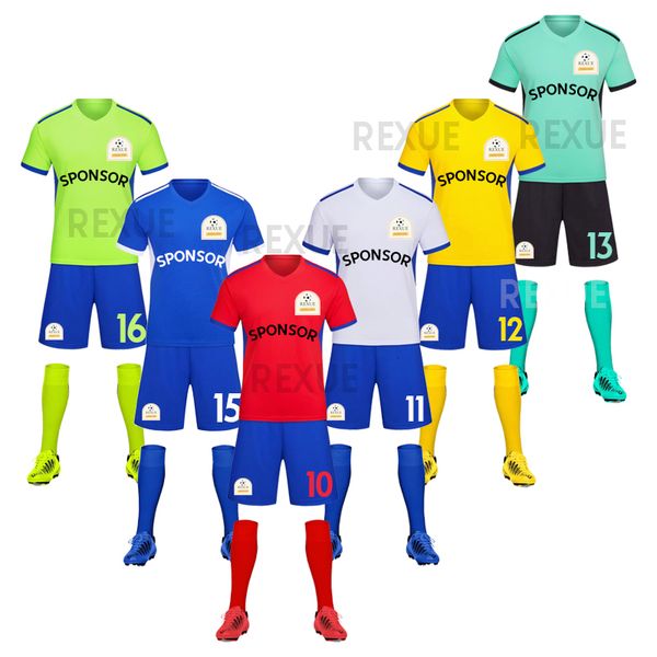 outdoor tshirts soccer kit men child running jackets sports training tracksuit childrens football uniforms summer boys and girls quickdry 23, Gray;blue
outdoor tshirts soccer kit men child running jackets sports training tracksuit childrens football uniforms summer boys and girls quickdry 23, Gray;blue