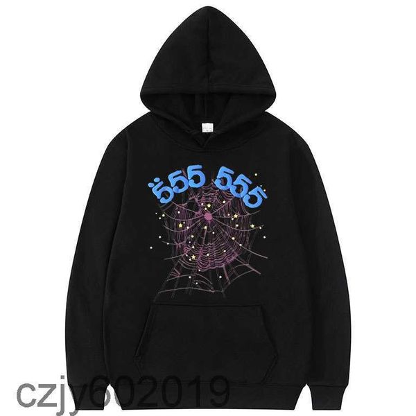 fashion hoodie creativity sp5der 555555 angel number printed sweater, Black
fashion hoodie creativity sp5der 555555 angel number printed sweater, Black