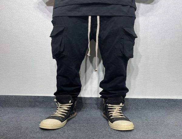 ro designer elastic pants ribbon decoration pants owens oversized cotton sweatpants hiphop streetwear men clothing7298672, Black
ro designer elastic pants ribbon decoration pants owens oversized cotton sweatpants hiphop streetwear men clothing7298672, Black