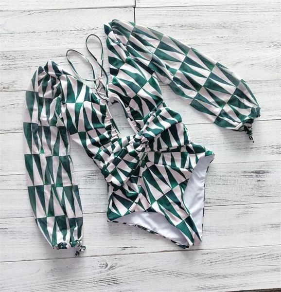vintage one piece swimsuit female long sleeve swimwear women plus size bathing suit print bandage summer bathers monokini y2008247886161, White;black
vintage one piece swimsuit female long sleeve swimwear women plus size bathing suit print bandage summer bathers monokini y2008247886161, White;black
