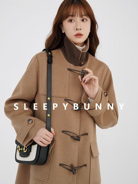 womens wool blends korean fashion vintage party winter coats for women chic coat y2k street aesthetic cold 230818, Black
womens wool blends korean fashion vintage party winter coats for women chic coat y2k street aesthetic cold 230818, Black