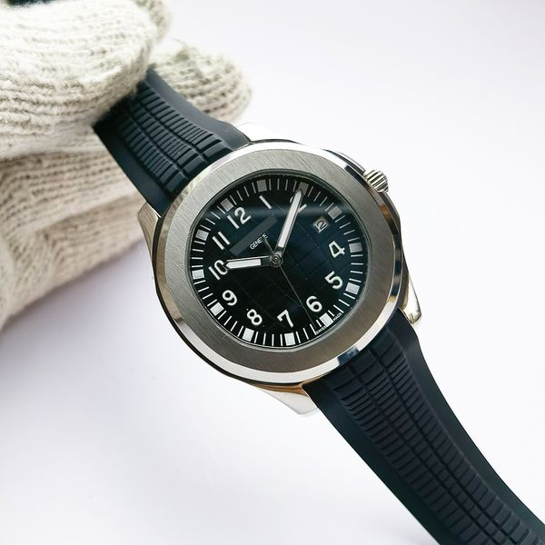 men's automatic mechanical watch aquanaut series 5167a nautilus base men's watch 40mm black embossed dial rubber strap stainless s, Slivery;brown
men's automatic mechanical watch aquanaut series 5167a nautilus base men's watch 40mm black embossed dial rubber strap stainless s, Slivery;brown