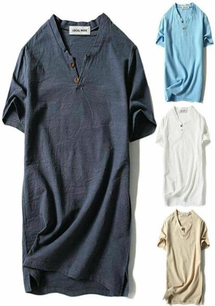 summer men039s casual baggy short sleeve slim muscle cotton line vneck buttonfront tshirt solid color 19133069, White;black
summer men039s casual baggy short sleeve slim muscle cotton line vneck buttonfront tshirt solid color 19133069, White;black